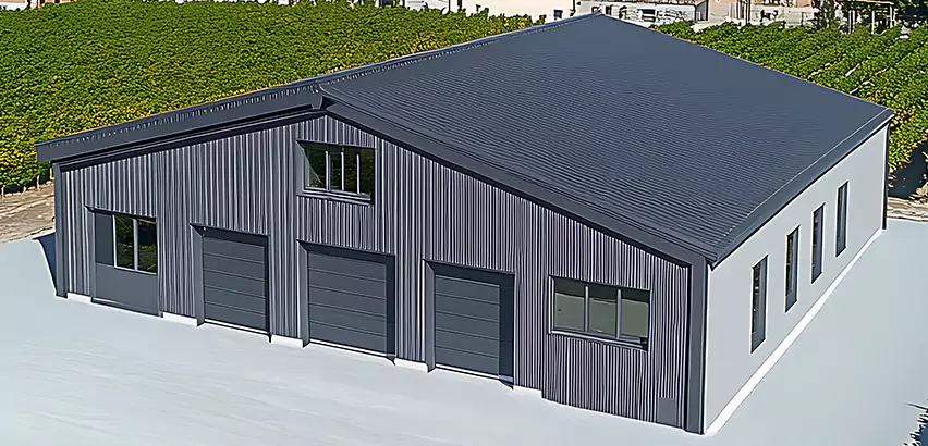 Corrugated Garage Roof Repair in Homer Glen