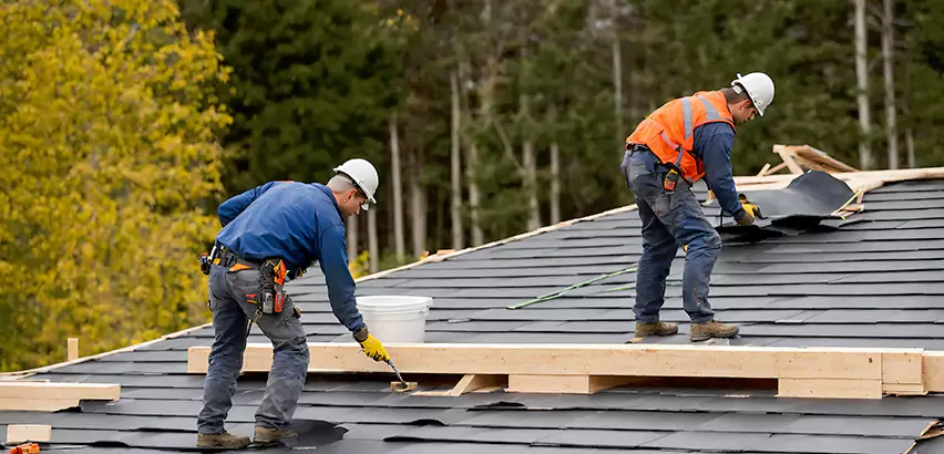 Garage Felt Roof Replacement in Homer Glen