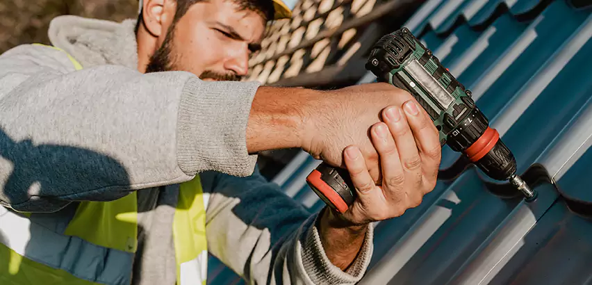 Metal Roof Flashing Installation in Homer Glen