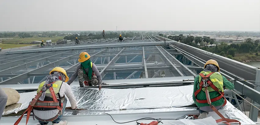 Commercial Roof Installation in Homer Glen
