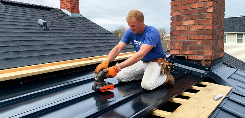 Metal Roof Leak Repair in Homer Glen