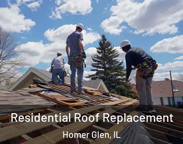  Residential Roof Replacement Homer Glen, IL