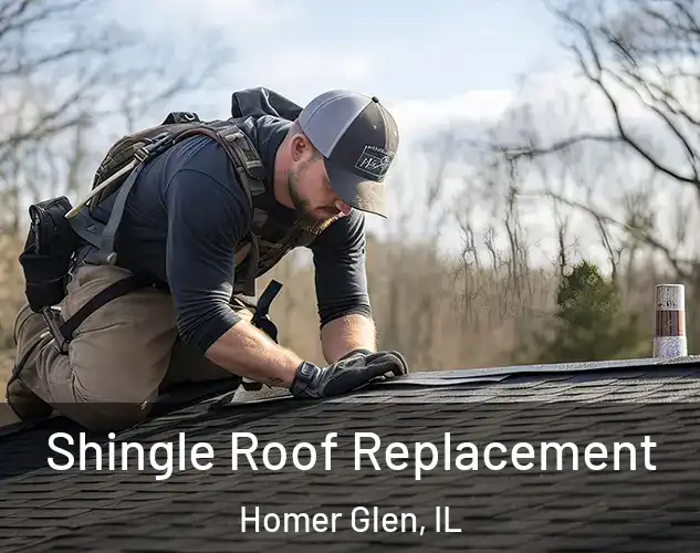  Shingle Roof Replacement Homer Glen, IL