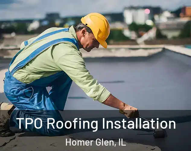  TPO Roofing Installation Homer Glen, IL
